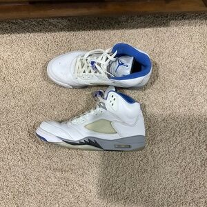 Air Jordan 5 Retro "Stealth 2.0" Black Hyper Royal Blue